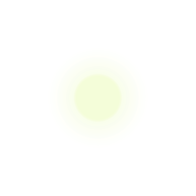 radiating cyan spot